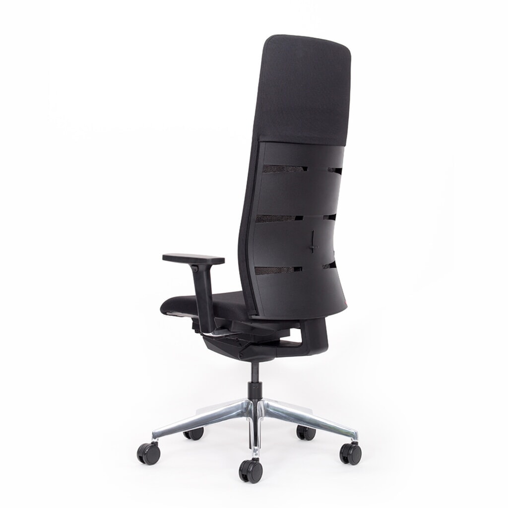 lento agilis matrix MT14 Bürostuhl, 100% Polyester, schwarz Produktabbildung Nr. 3: lento agilis matrix MT14 Bürostuhl, 100% Polyester, schwarz