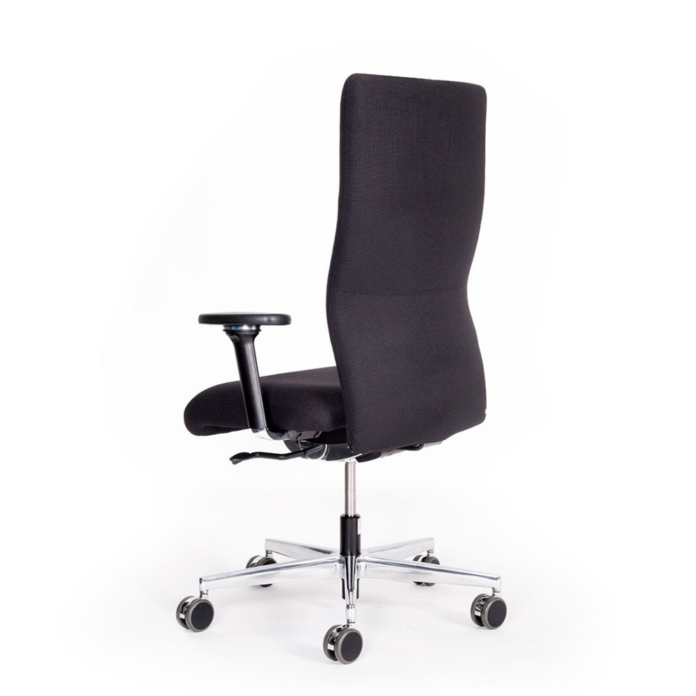 Produktabbildung Nr. 2: lento agilis XL AG12 Bürostuhl, 100% Polyester, schwarz