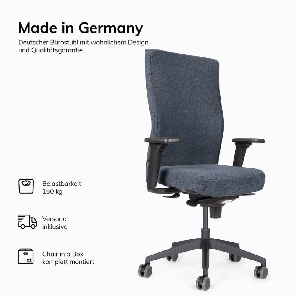 Produktabbildung Nr. 6: lento genesis GE10 Bürostuhl, dunkelgrün