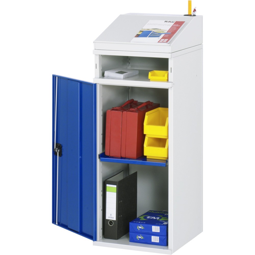 Product afbeelding: RAU lessenaar met kast, HxBxD 1.100-1.220 x 450 x 520 mm, zonder lades