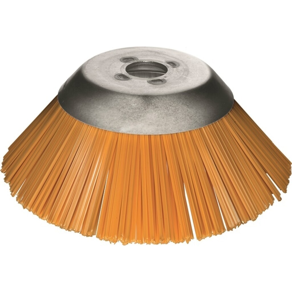 LESSMANN Kegelbürste HFB, Polyester 10 mm, Ø 160 mm Bohrung 25,4 mm, 10000 min-¹ Produktabbildung: LESSMANN Kegelbürste HFB, Polyester 10 mm, Ø 160 mm Bohrung 25,4 mm, 10000 min-¹