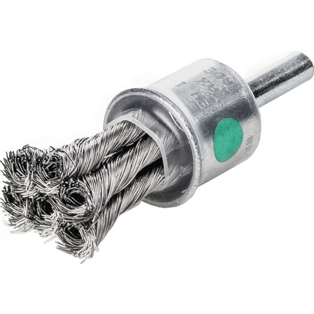 Produktabbildung: LESSMANN Pinselbürste, VA, Ø 19 mm Drahtstärke 0,35 mm