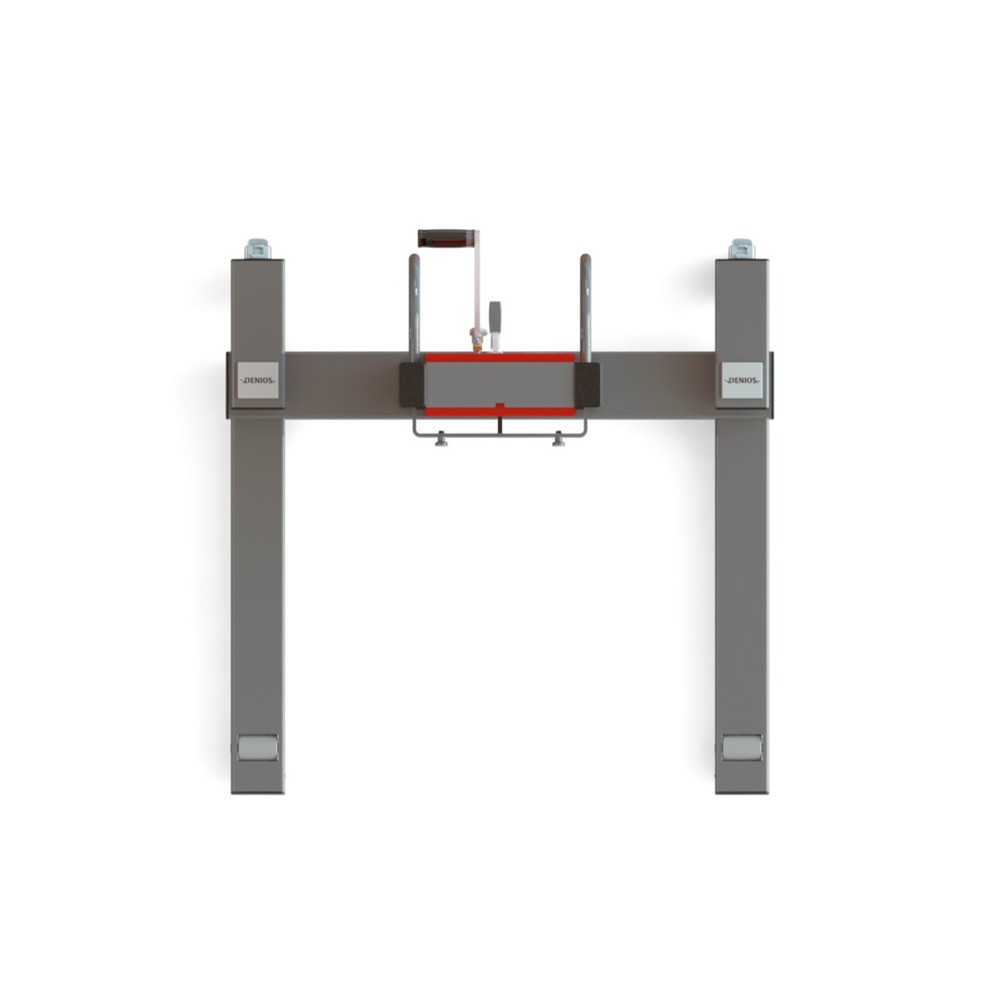 Illustration du produit: Lève-fût Secu Ex avec pince à fûts, large, hauteur d’élévation 700 mm max.