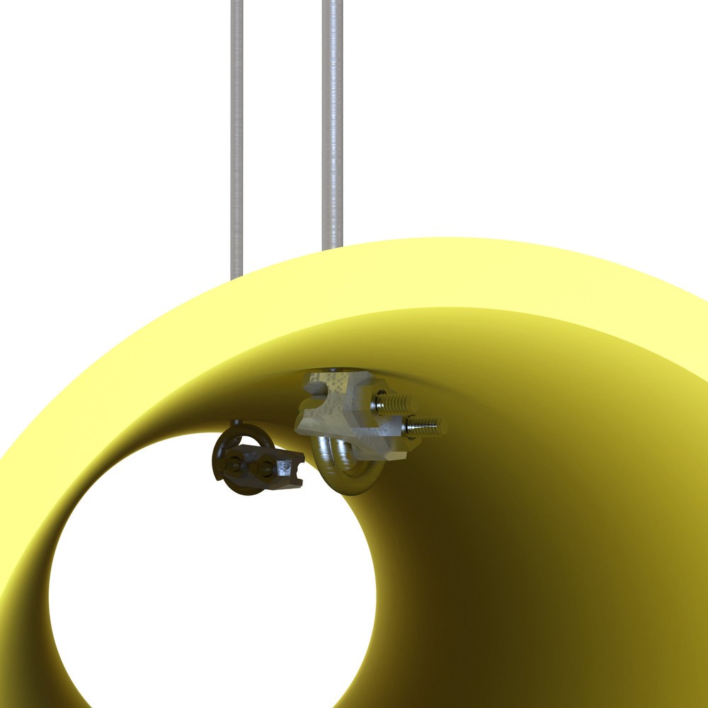 Número de imagen del producto 9: límite de altura «Papa», colgante, Ø 140 mm, longitud 1.000 mm