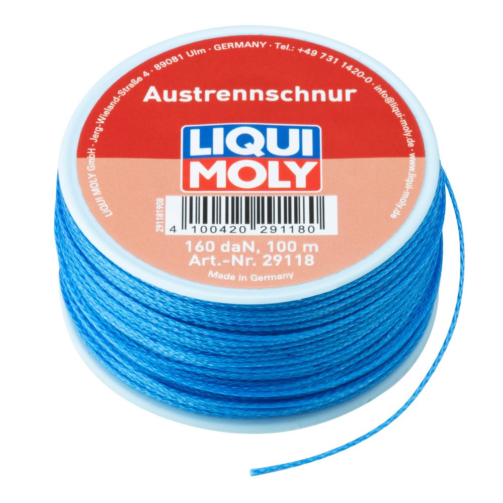Produktabbildung: LIQUI MOLY Austrennschnur blau 160daN 100m 1 Stk