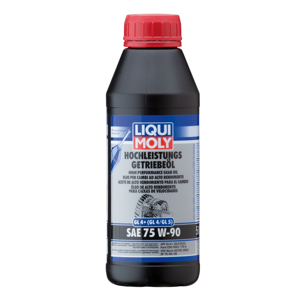 Produktabbildung: LIQUI MOLY Hochleistungs-Getriebeöl (GL4+) SAE 75W-90 500 ml