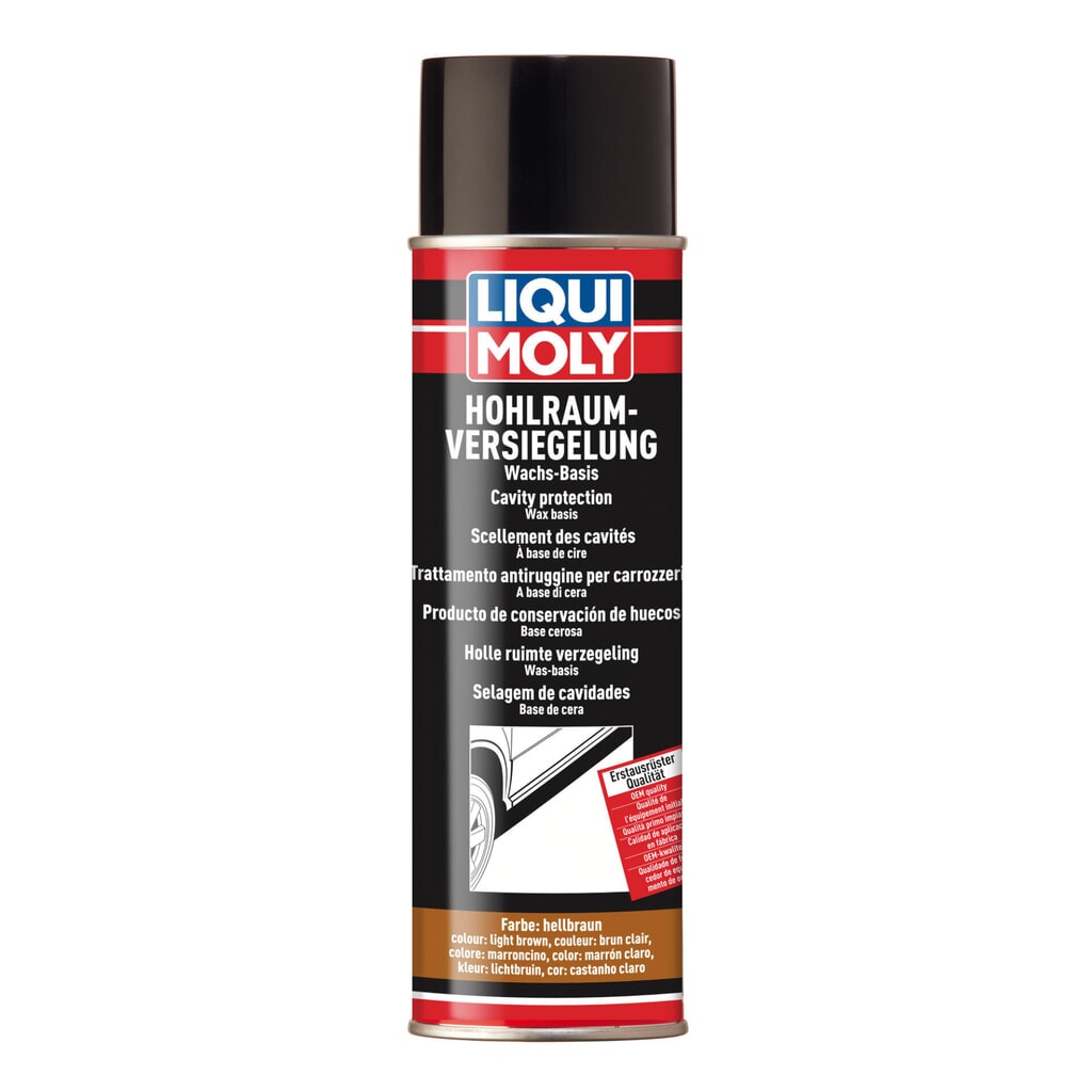 LIQUI MOLY Hohlraumversiegelung hellbraun (Spray) 500 ml Produktabbildung: LIQUI MOLY Hohlraumversiegelung hellbraun (Spray) 500 ml