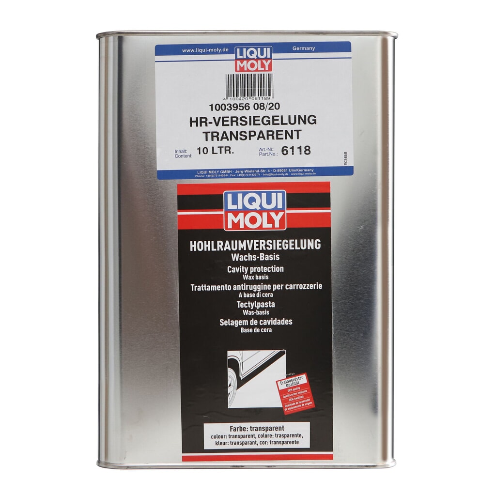 LIQUI MOLY Hohlraumversiegelung transparent 10 l Produktabbildung: LIQUI MOLY Hohlraumversiegelung transparent 10 l