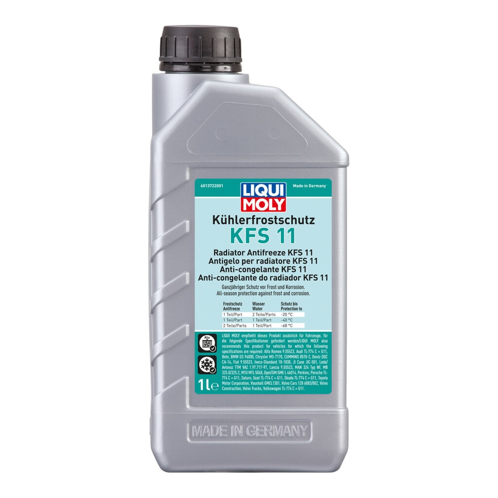 LIQUI MOLY Kühlerfrostschutz KFS 11 1 l Produktabbildung: LIQUI MOLY Kühlerfrostschutz KFS 11 1 l