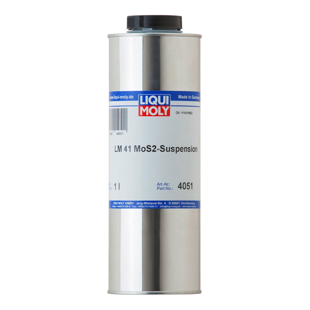 LIQUI MOLY LM 41 MoS2-Suspension 1 l Produktabbildung: LIQUI MOLY LM 41 MoS2-Suspension 1 l