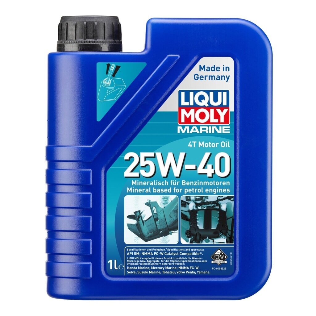 Produktabbildung: LIQUI MOLY Marine 4T Motor Oil 25W-40 1 l