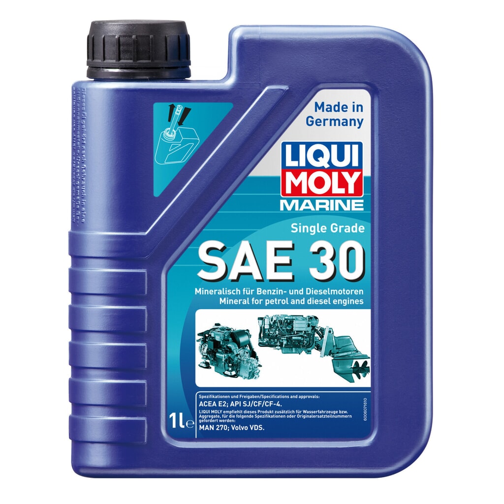Produktabbildung: LIQUI MOLY Marine Single Grade SAE 30  1 l