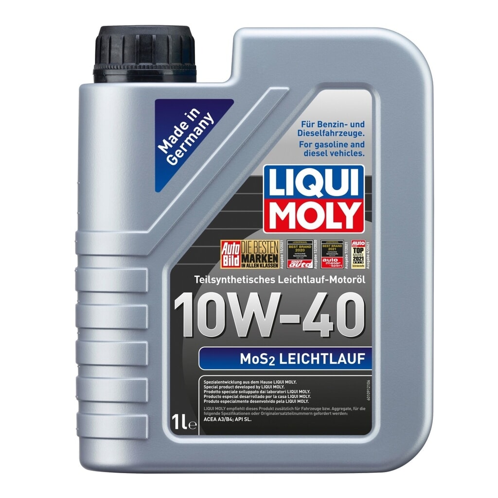 LIQUI MOLY MoS2 Leichtlauf 10W-40 1 l Produktabbildung: LIQUI MOLY MoS2 Leichtlauf 10W-40 1 l