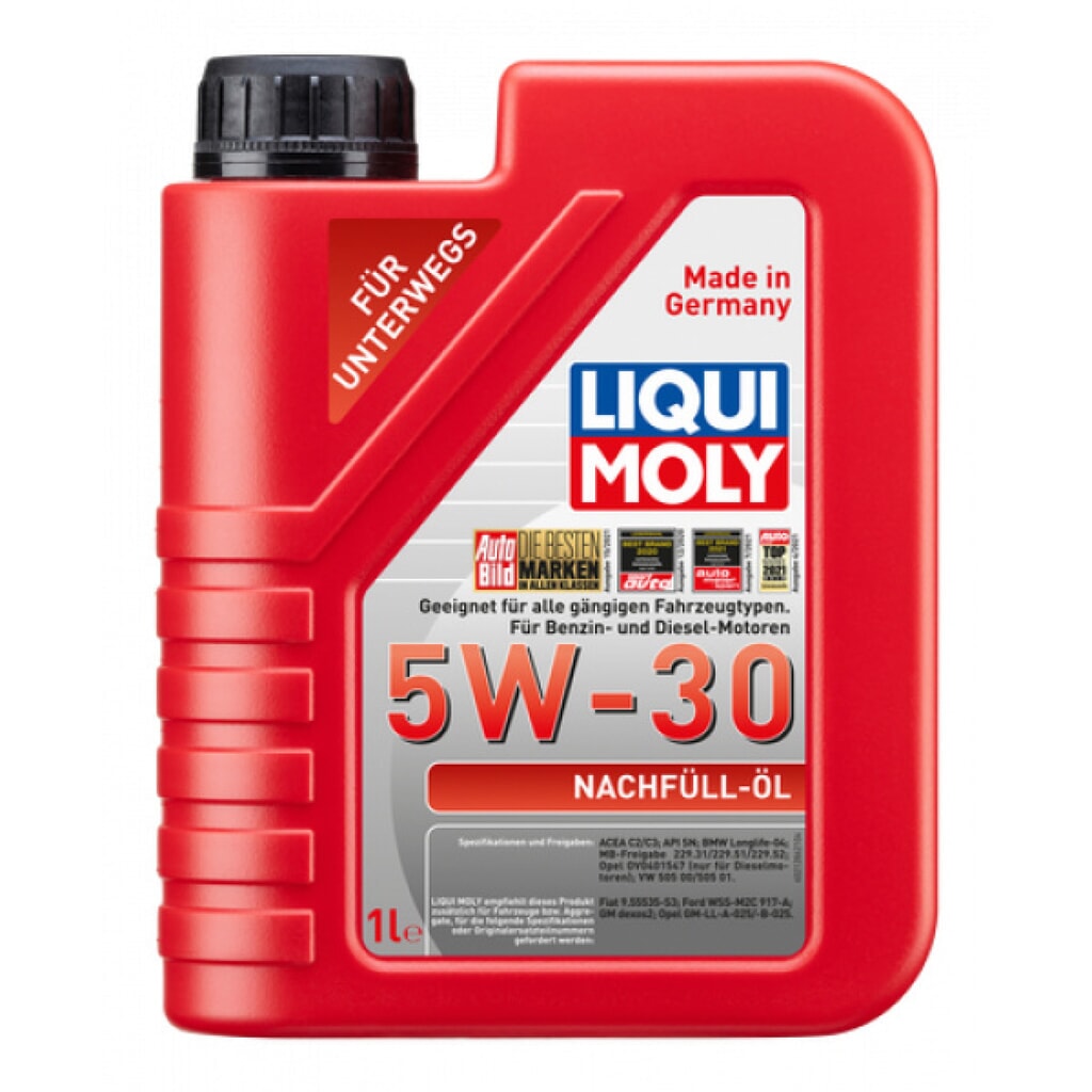 Produktabbildung: LIQUI MOLY Nachfüll-Öl 5W-30 1 l