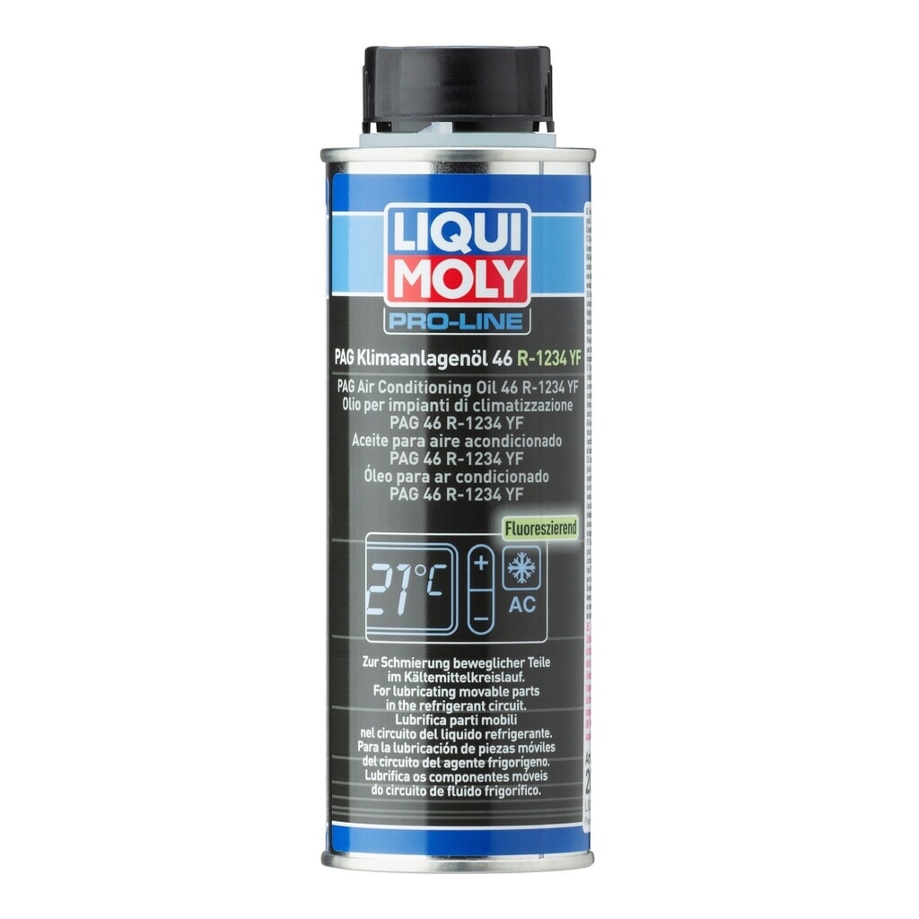 LIQUI MOLY PAG Klimaanlagenöl 46 R-1234 YF 250 ml Produktabbildung: LIQUI MOLY PAG Klimaanlagenöl 46 R-1234 YF 250 ml