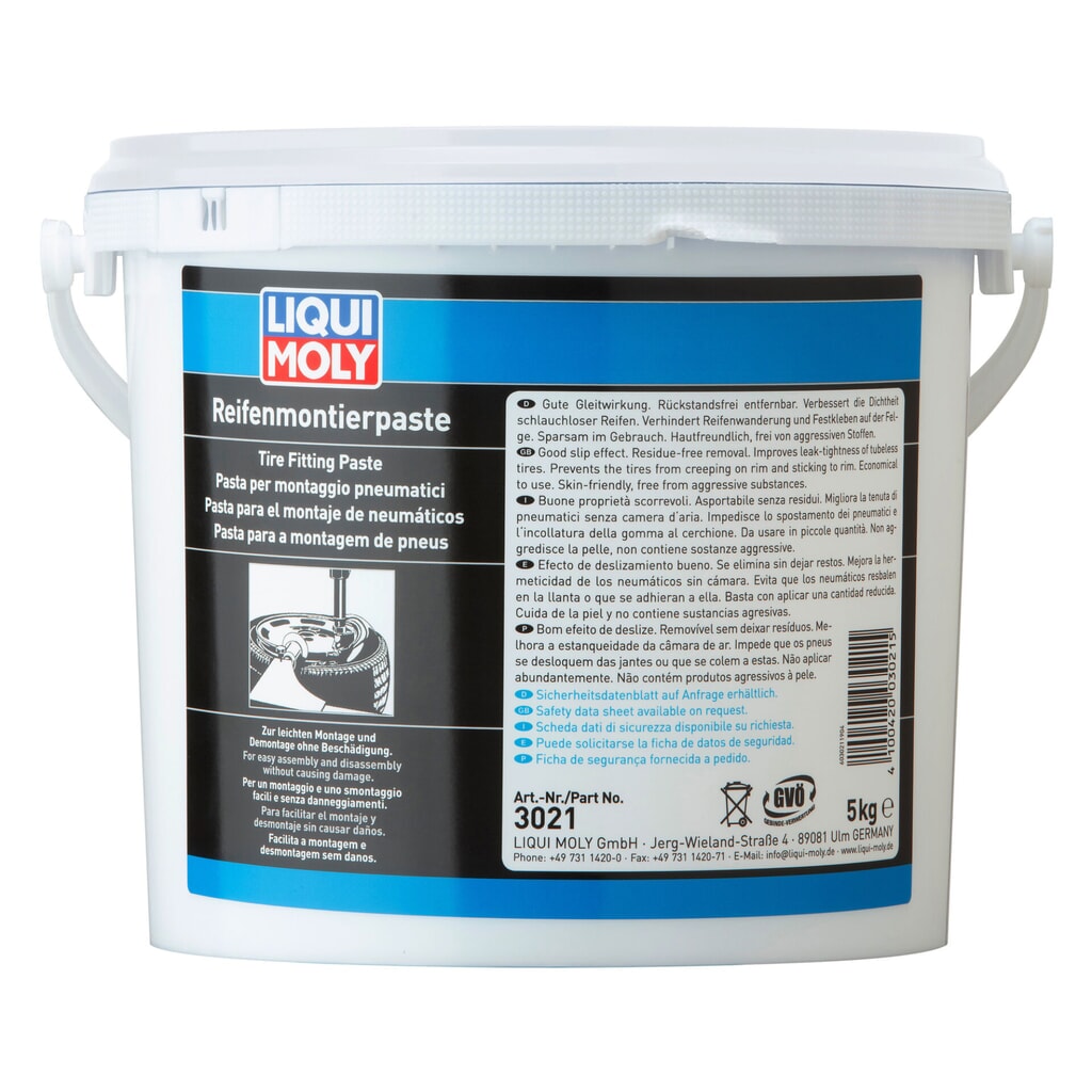 Produktabbildung: LIQUI MOLY Reifenmontierpaste weiß 5 kg