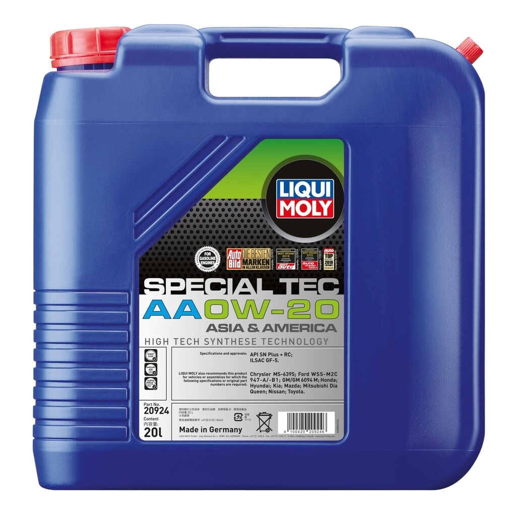 Produktabbildung: LIQUI MOLY Special Tec AA 0W-20 1 l