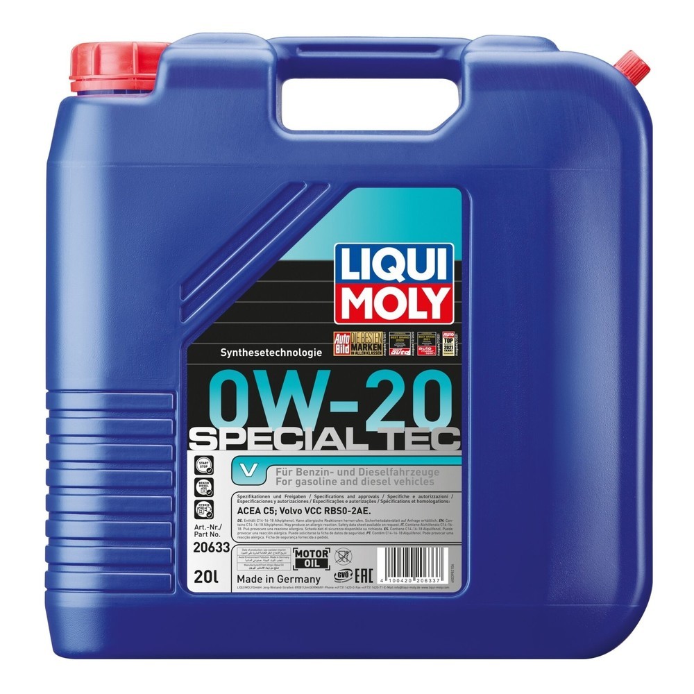 Produktabbildung Nr. 1: LIQUI MOLY Special Tec V 0W-20 20 l