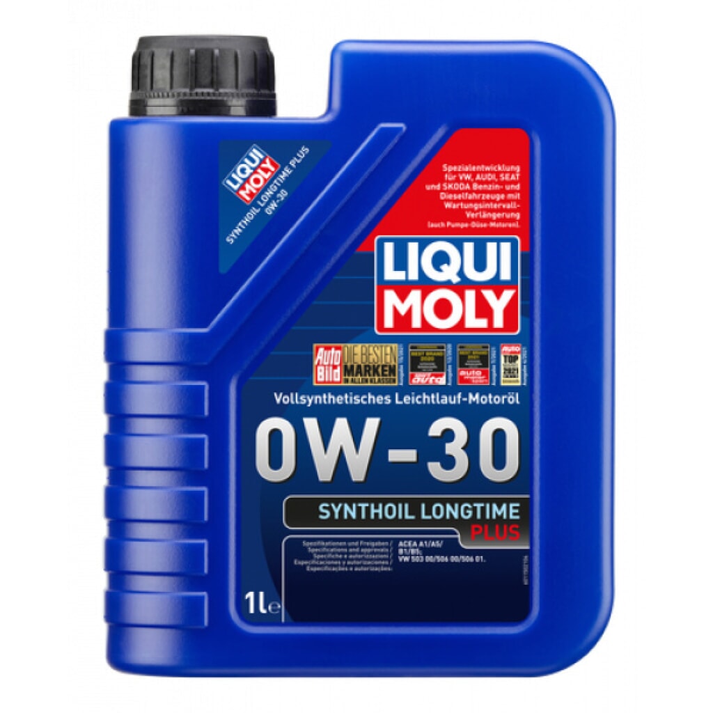 LIQUI MOLY Synthoil Longtime Plus 0W-30 1 l Produktabbildung: LIQUI MOLY Synthoil Longtime Plus 0W-30 1 l