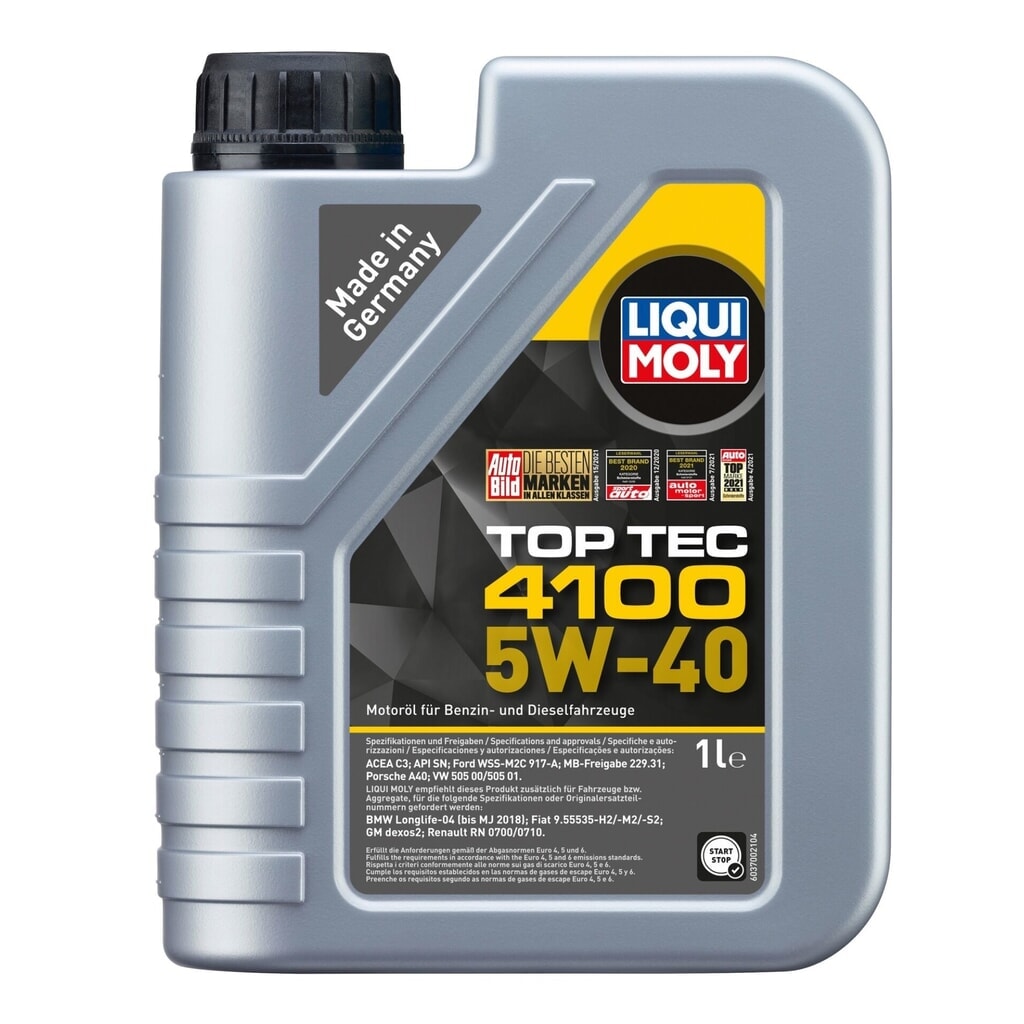 Produktabbildung: LIQUI MOLY Top Tec 4100 5W-40 1 l