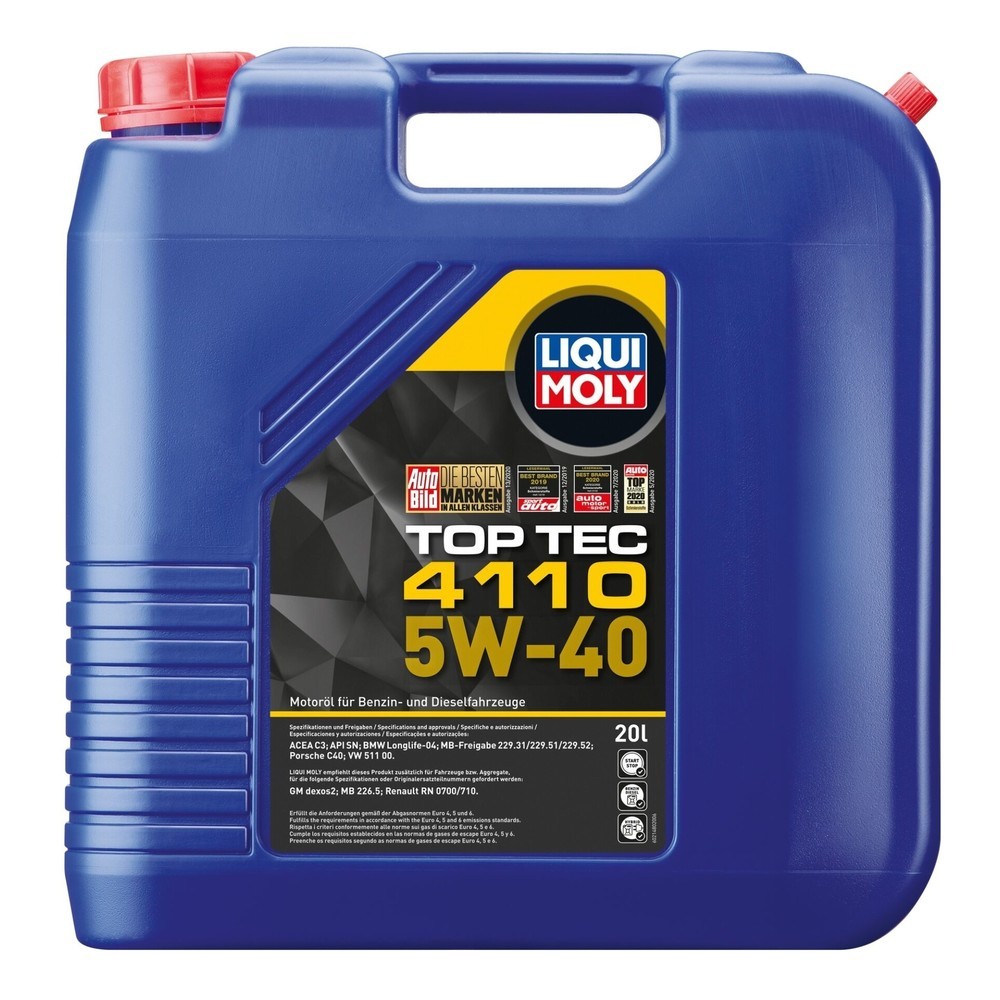 Produktabbildung Nr. 1: LIQUI MOLY Top Tec 4110 5W-40 20 l