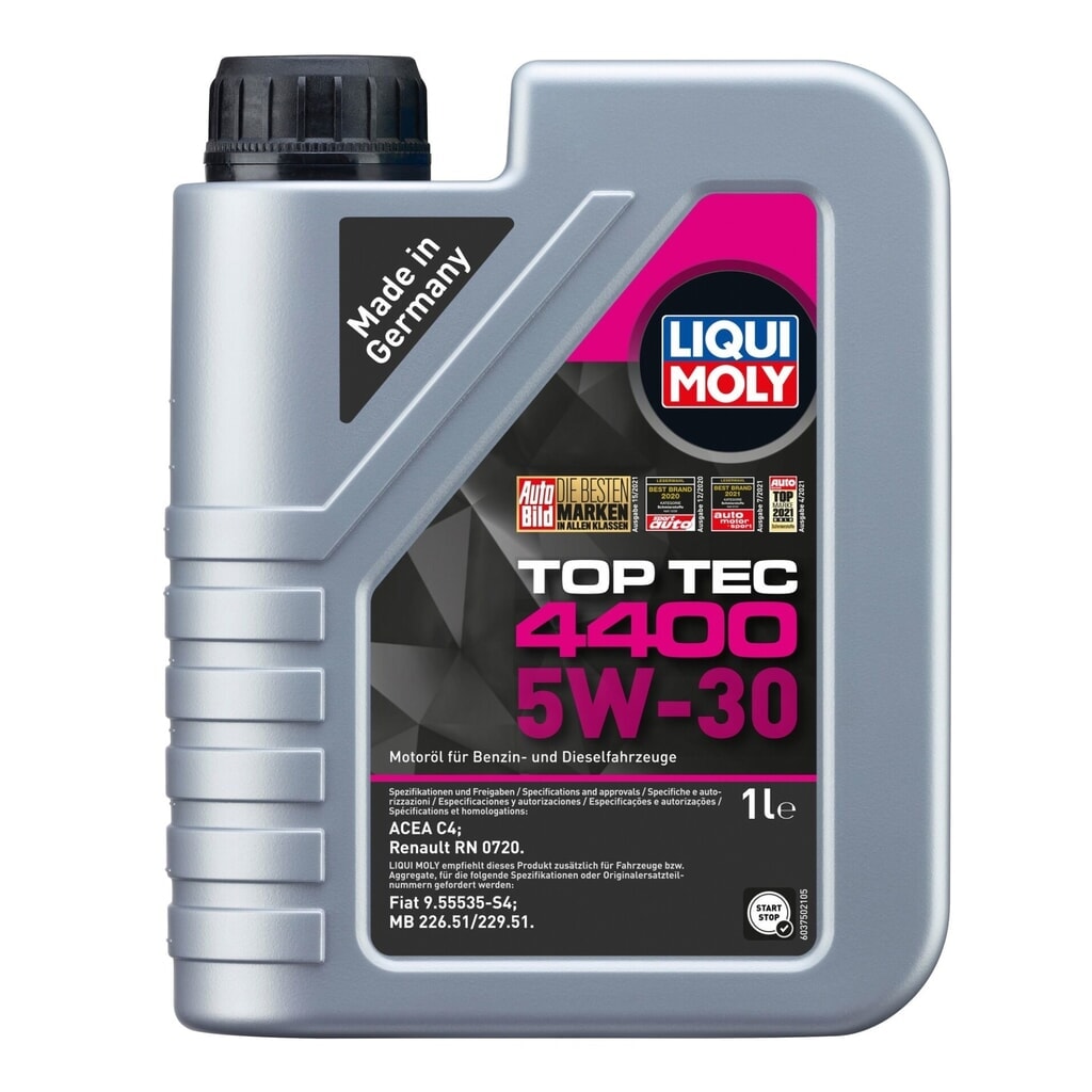 LIQUI MOLY Top Tec 4400 5W-30 1 l Produktabbildung: LIQUI MOLY Top Tec 4400 5W-30 1 l