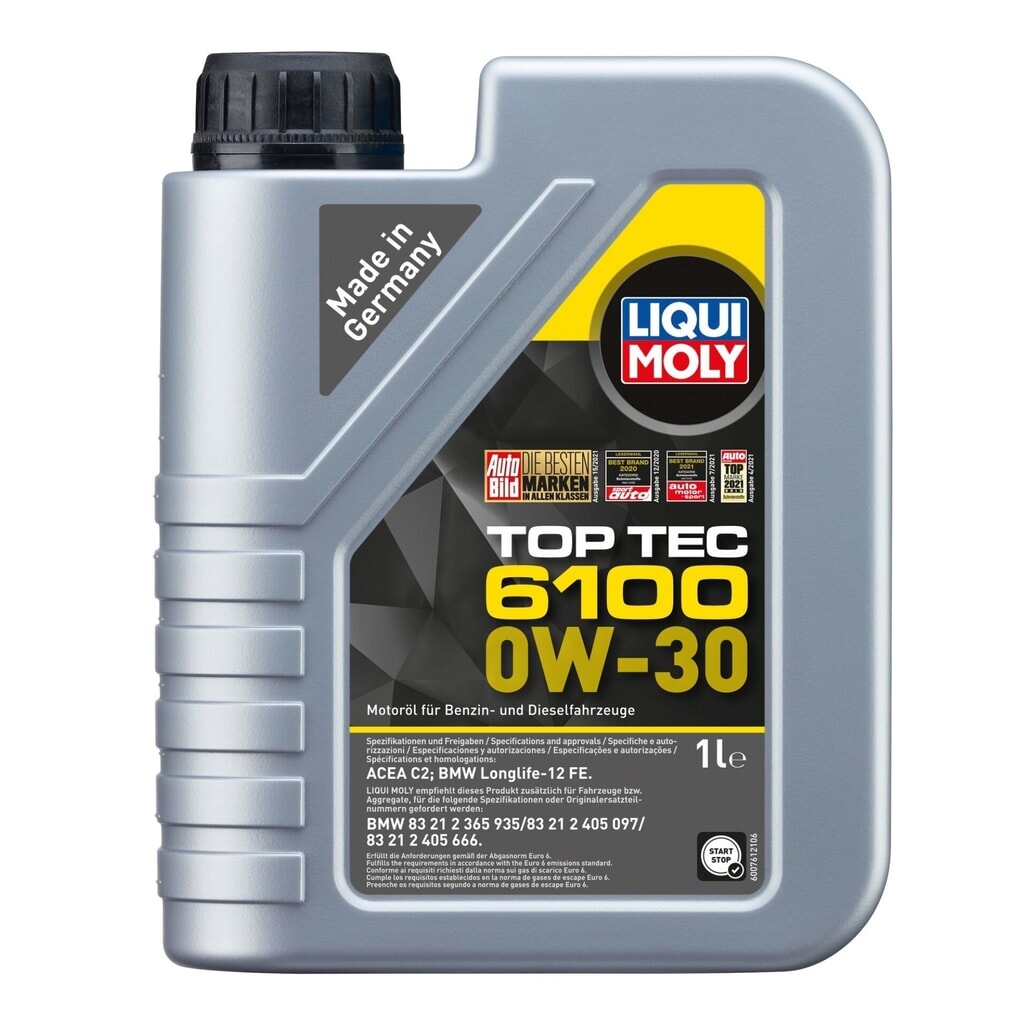 LIQUI MOLY Top Tec 6100 0W-30 1 l Produktabbildung: LIQUI MOLY Top Tec 6100 0W-30 1 l