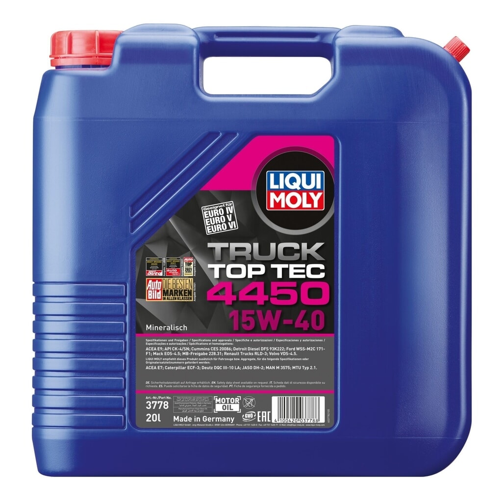 Produktabbildung: LIQUI MOLY Top Tec Truck 4450 15W-40 20 l