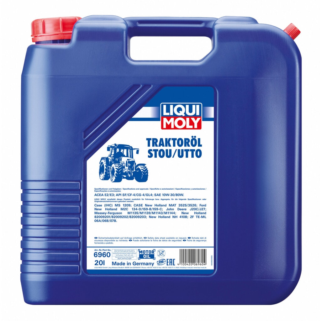 LIQUI MOLY Traktoröl STOU/UTTO 20 l Produktabbildung: LIQUI MOLY Traktoröl STOU/UTTO 20 l