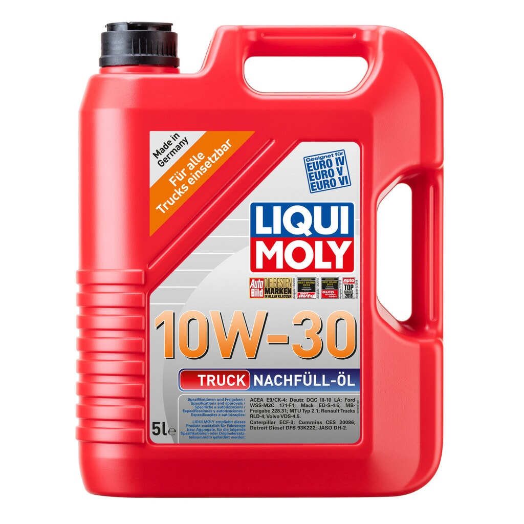 LIQUI MOLY Truck Nachfüll-Öl 10W-30 5 l Produktabbildung: LIQUI MOLY Truck Nachfüll-Öl 10W-30 5 l