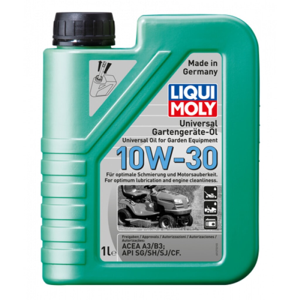 LIQUI MOLY Universal Gartengeräte-Öl 10W-30 1 l Produktabbildung: LIQUI MOLY Universal Gartengeräte-Öl 10W-30 1 l