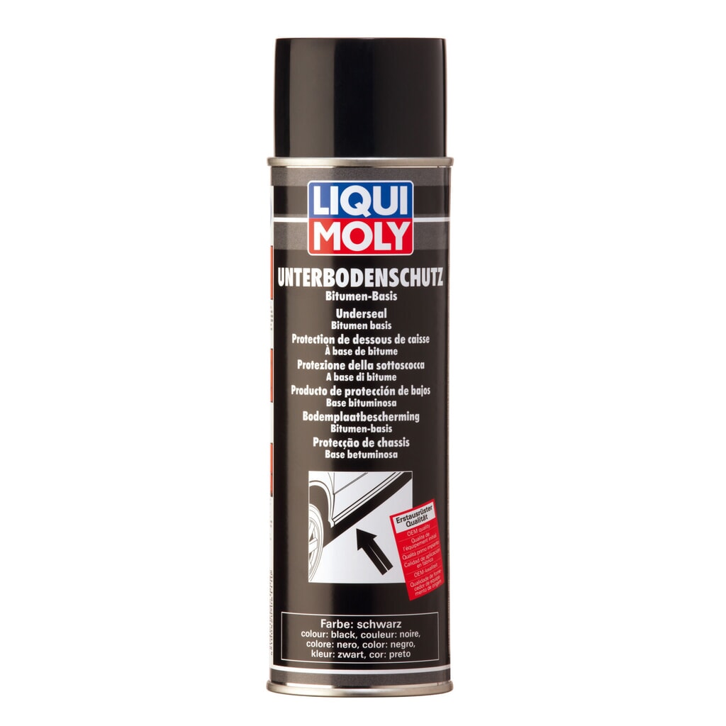 LIQUI MOLY Unterbodenschutz Bitumen schwarz (Spray) 500 ml Produktabbildung: LIQUI MOLY Unterbodenschutz Bitumen schwarz (Spray) 500 ml