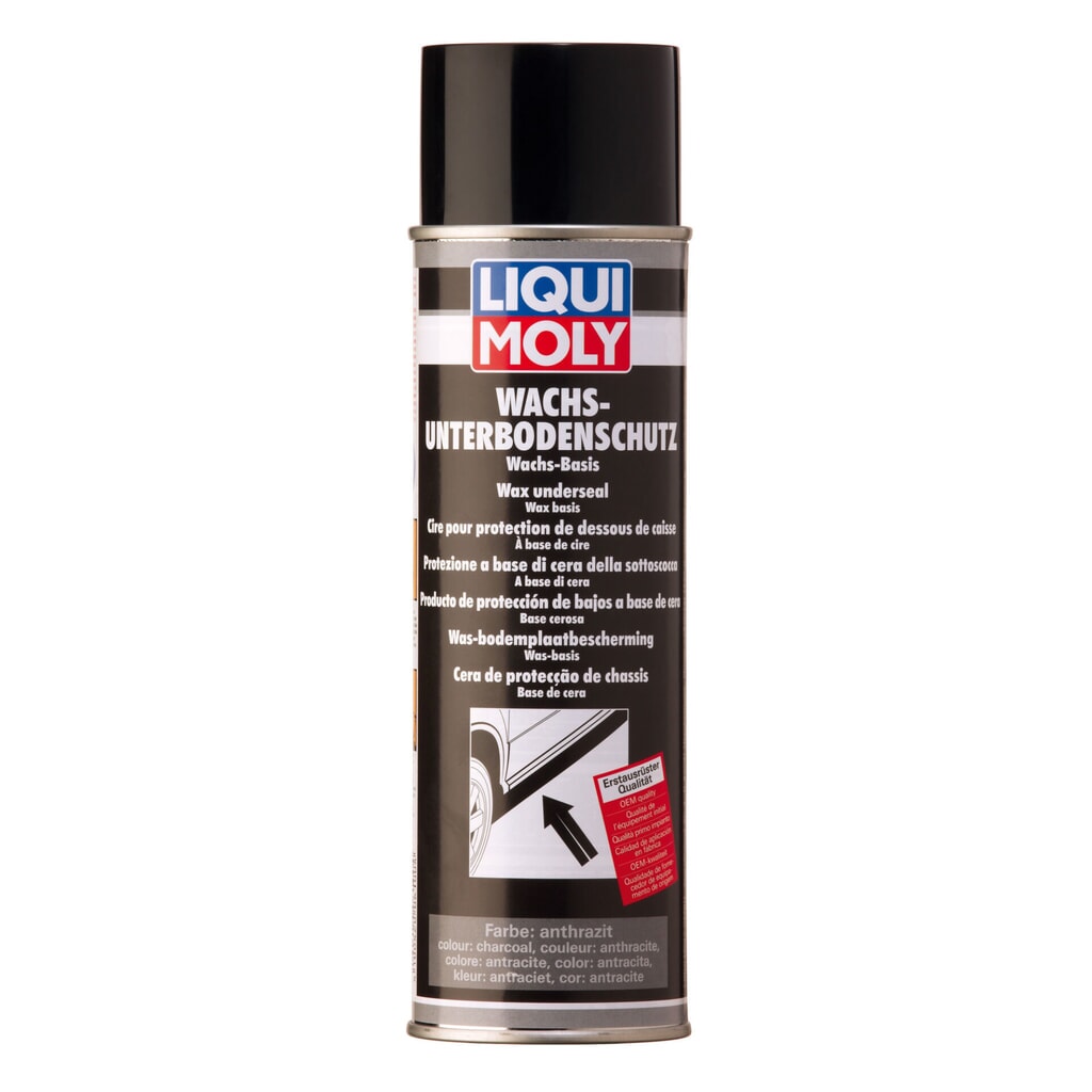 LIQUI MOLY Wachs-Unterbodenschutz anthrazit/schwarz (Spray) 500 ml Produktabbildung: LIQUI MOLY Wachs-Unterbodenschutz anthrazit/schwarz (Spray) 500 ml