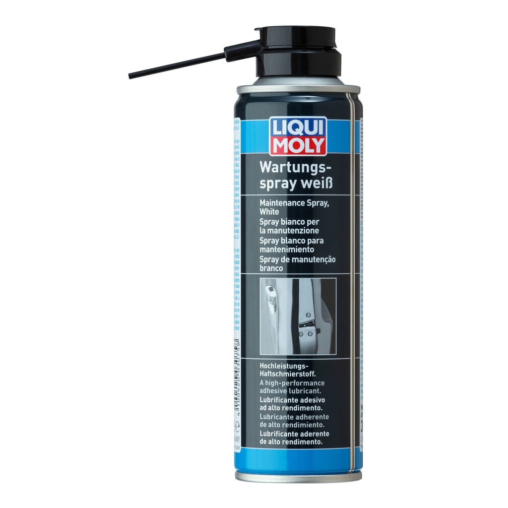 LIQUI MOLY Wartungsspray weiß 250 ml Produktabbildung: LIQUI MOLY Wartungsspray weiß 250 ml