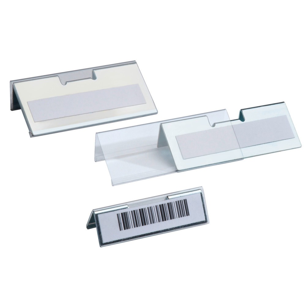 Produktabbildung: LISTA Barcode-Träger, 10 Stück, (BxH) 62x21,8mm