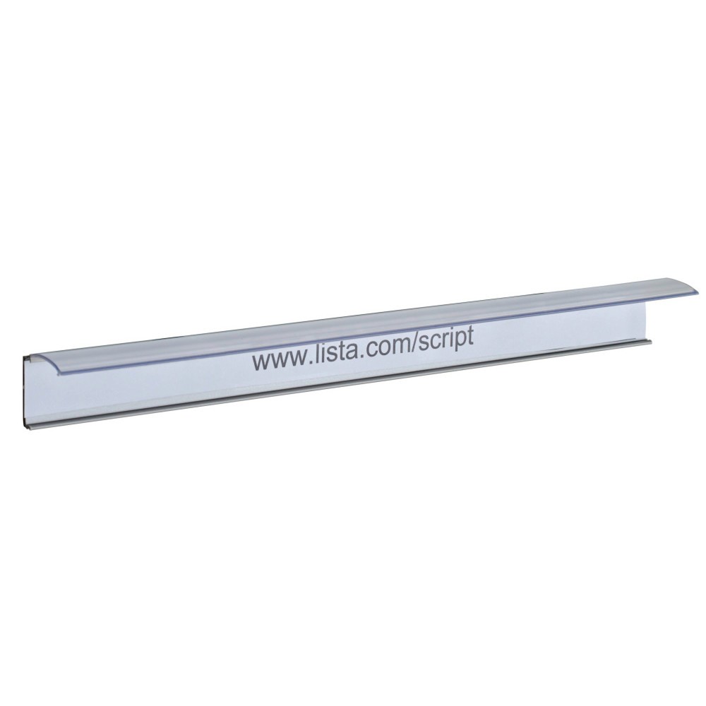 Produktabbildung: LISTA Beschriftungsleiste, Höhe 22mm, Breite 105mm