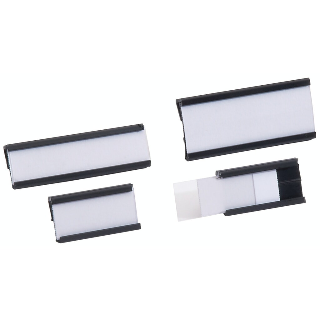 Produktabbildung: LISTA Beschriftungsreiter, (BxH) 27x12mm, 20 Stück