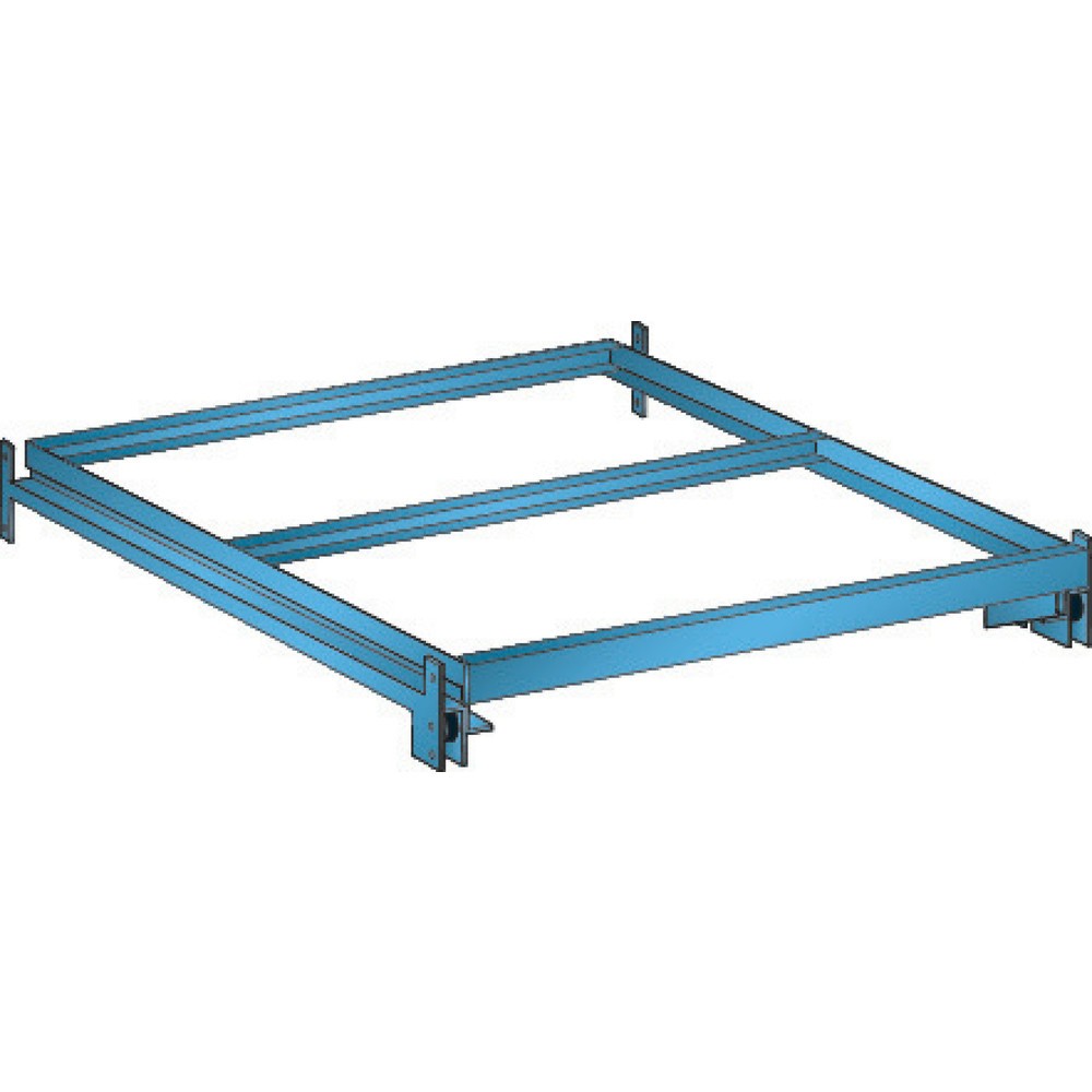 Obrázok výrobku: LISTA nosnosť regálu 1000 kg Rozkladací rám š xH 890 x 860 mm 65% Rozťahovateľný