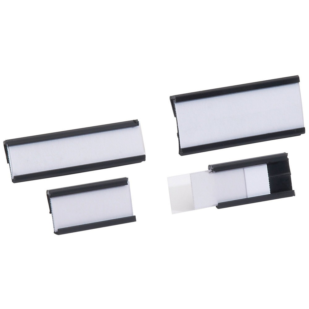 Illustration du produit: Porte-étiquette LISTA, (lxH) 27x12 mm, 20 pièces