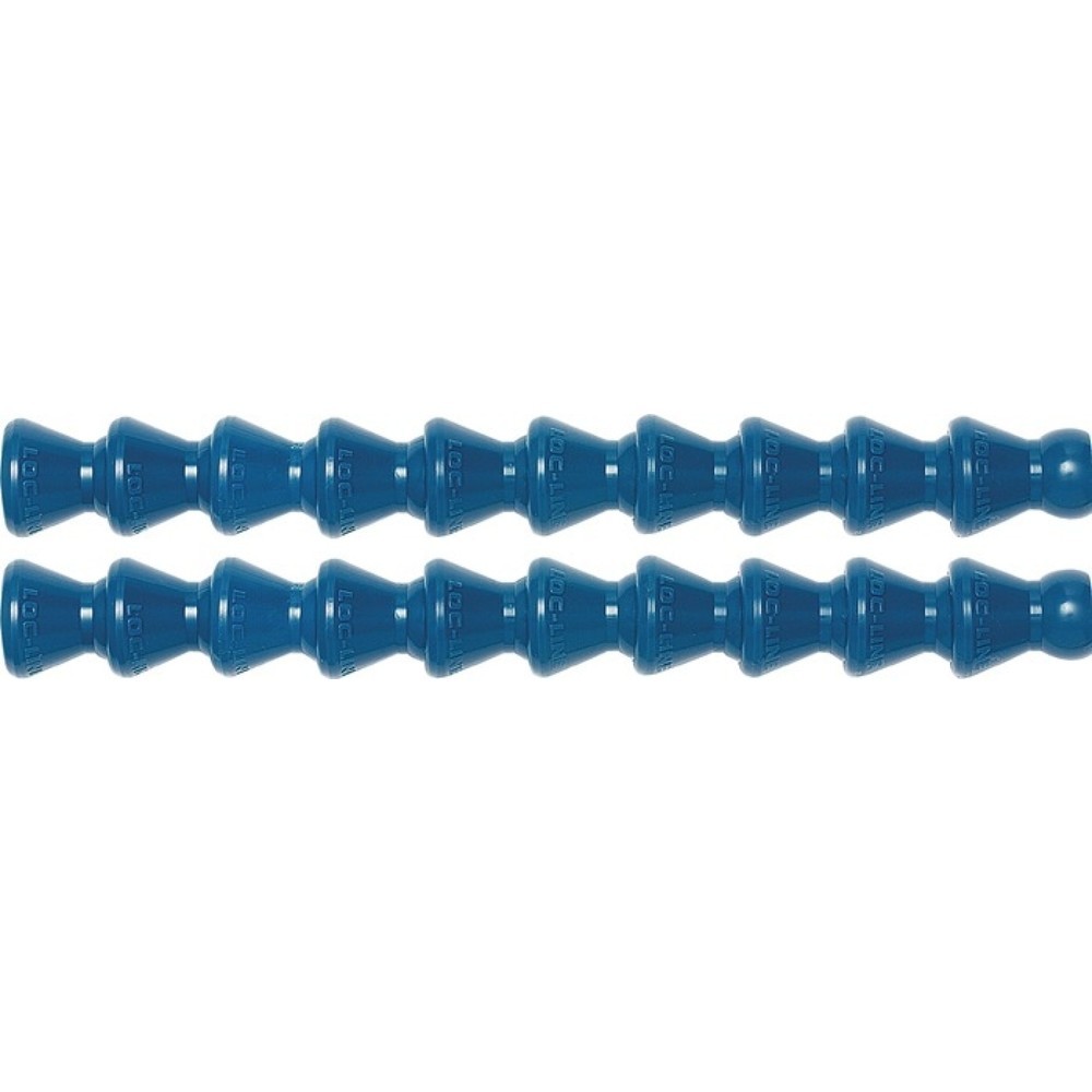 Produktabbildung: LOC-LINE Gelenkschlauch, Gesamtlänge 294 (2x147) mm, Größe 1/4 ″, Beutel mit 2 Stück