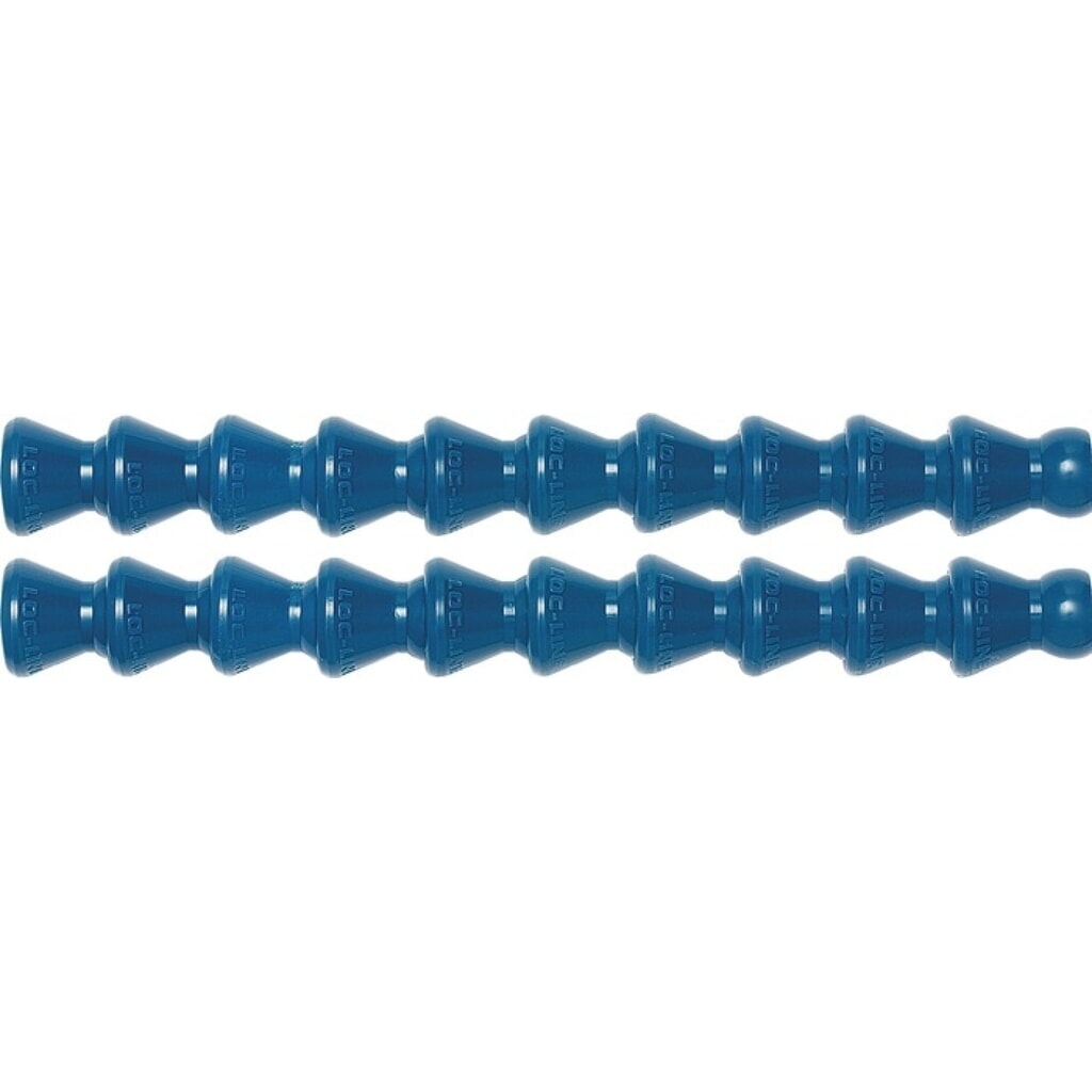 Produktabbildung: LOC-LINE Gelenkschlauch, Gesamtlänge 294 (2x147) mm, Größe 1/4 ″, Beutel mit 2 Stück