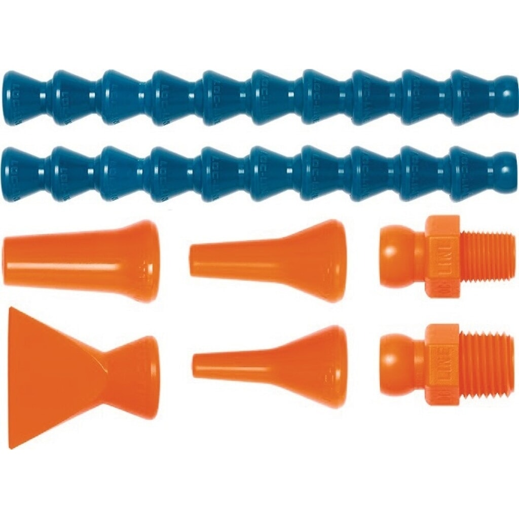 Produktabbildung: LOC-LINE Kühlmittelgelenkschlauchset, Größe 1/4 ″, 8 teilig