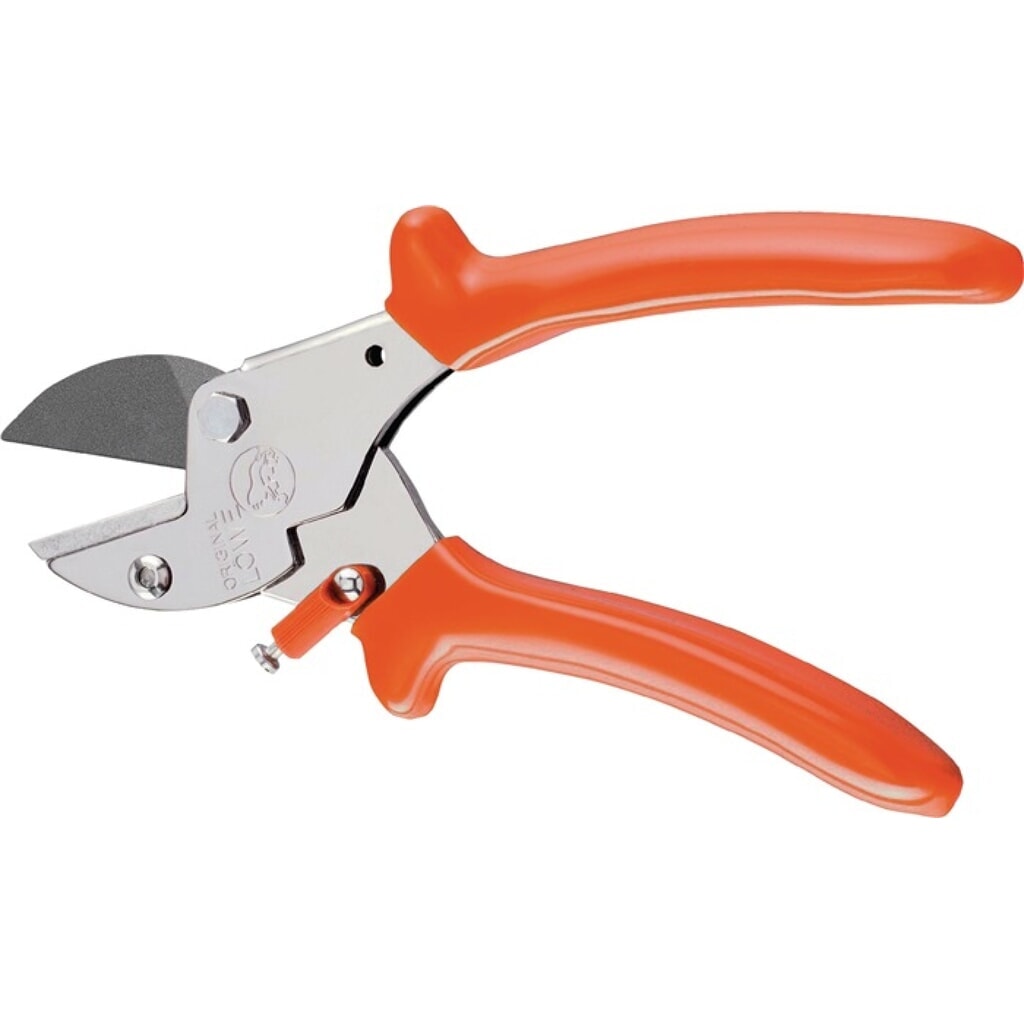 Produktabbildung: LÖWE Gartenschere Amboss 5.107 Gesamt-L.175mm Schneidleist.16mm m.Ku-Griffen