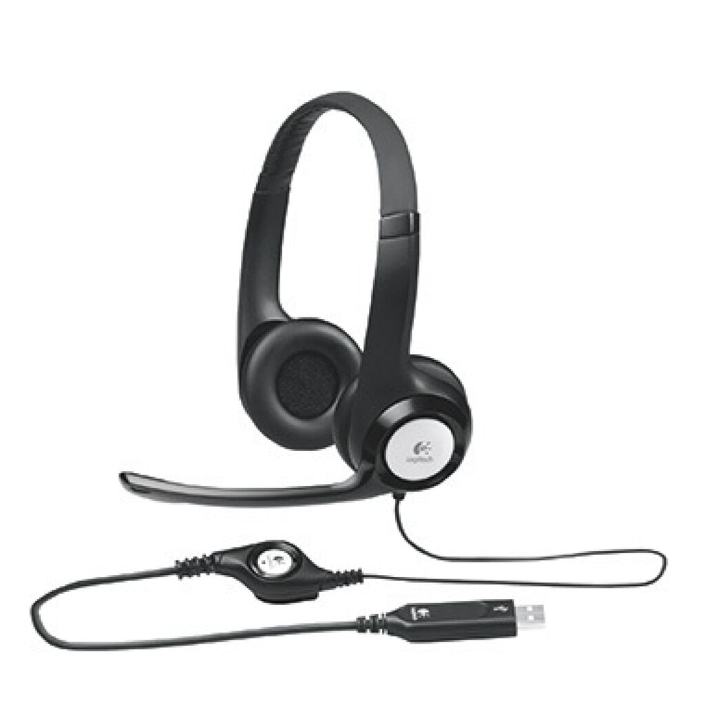 Logitech Headset 981-000406 H390 PC Stereo USB schwarz Produktabbildung: Logitech Headset 981-000406 H390 PC Stereo USB schwarz