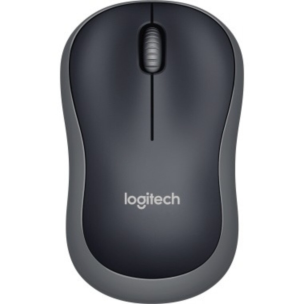 Produktabbildung: Logitech Mouse 910-002238 M185 cordless USB schwarz/grau