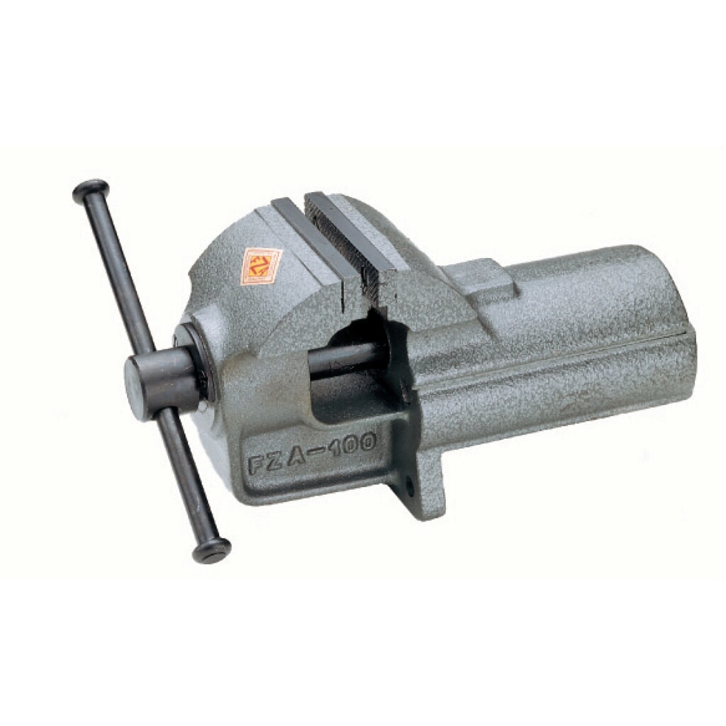 Produktabbildung: LOKOMA Parallel-Schraubstock, nach hinten öffnend, Backenbreite 100 mm