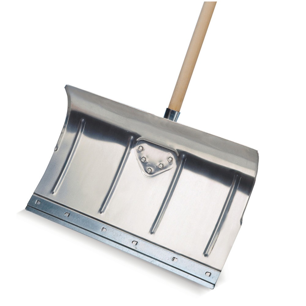 Zdjęcie produktu: Łopata do śniegu FLORA aluminium, rozmiar blatu wys. x szer. 340 x 500 mm