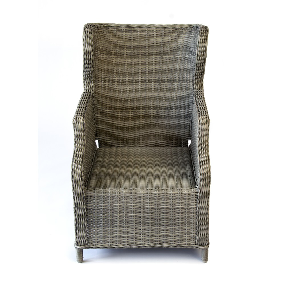 Produktabbildung Nr. 8: Loungemöbel-Set "Canelli", 1x Sofa, 2x Sessel, 2x Hocker, 1x Tisch, braun