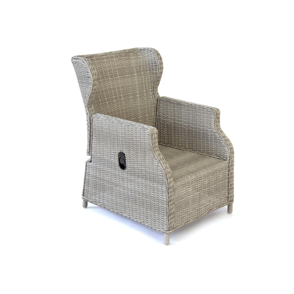 Produktabbildung Nr. 10: Loungemöbel-Set "Canelli", 1x Sofa, 2x Sessel, 2x Hocker, 1x Tisch, grau
