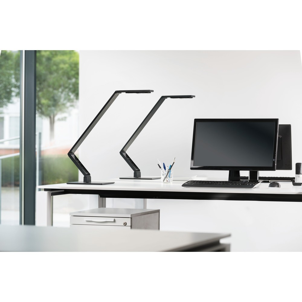 Produktabbildung: LUCTRA TABLE LINEAR BASE Tischleuchte, schwarz